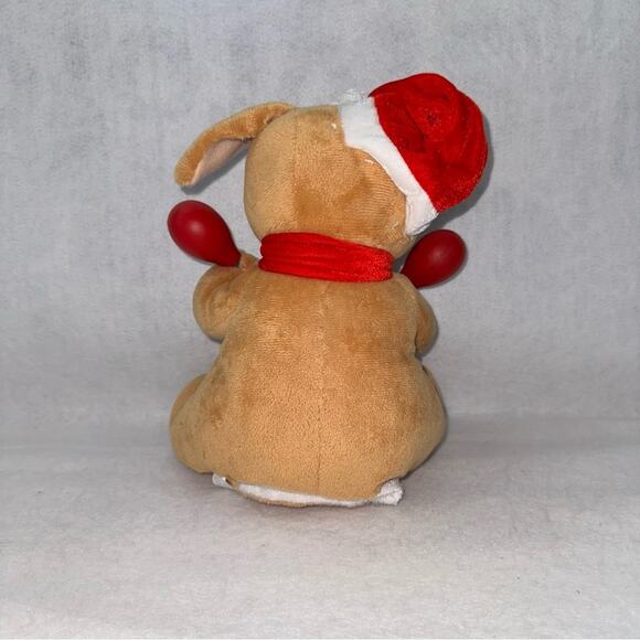 Plush Chihuahua Singing Light-Up Feliz Navidad Maracas 12” High Christmas - Picture 3 of 7